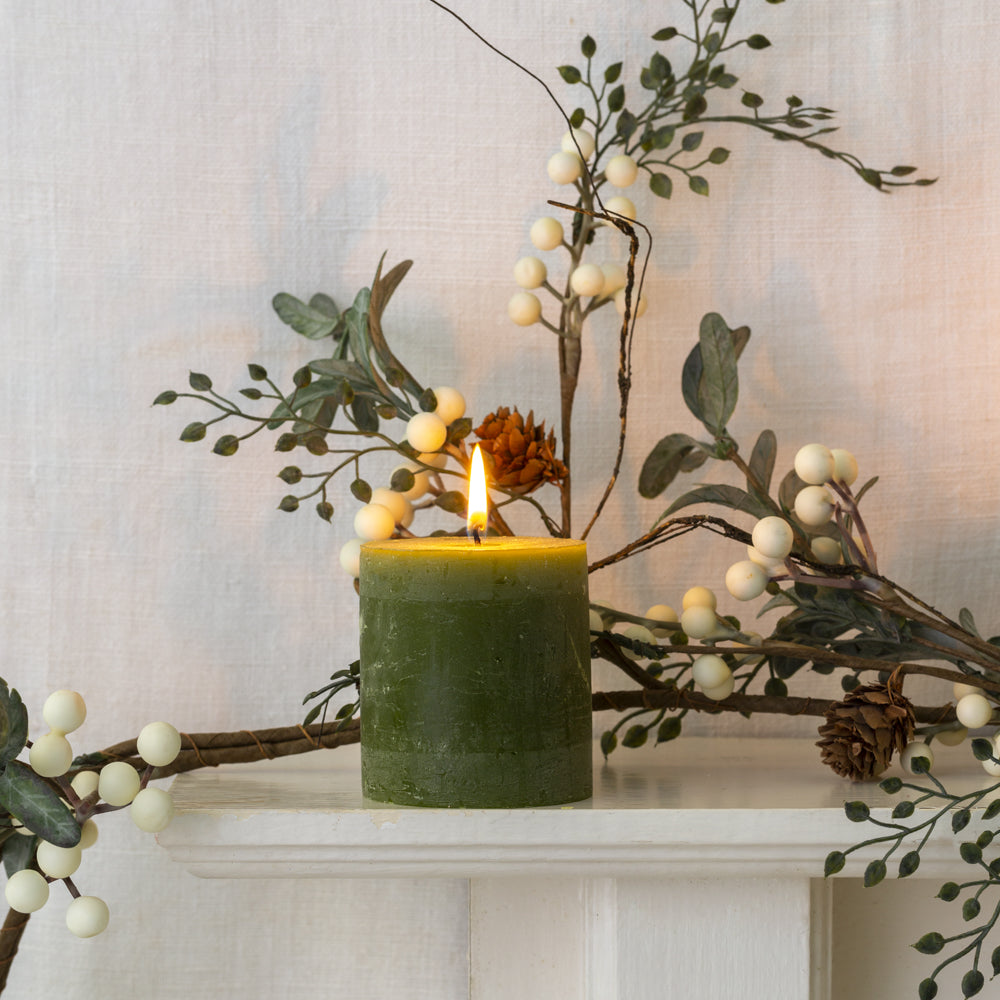 Artificial Christmas Winter Berry Garland - 2 Colours