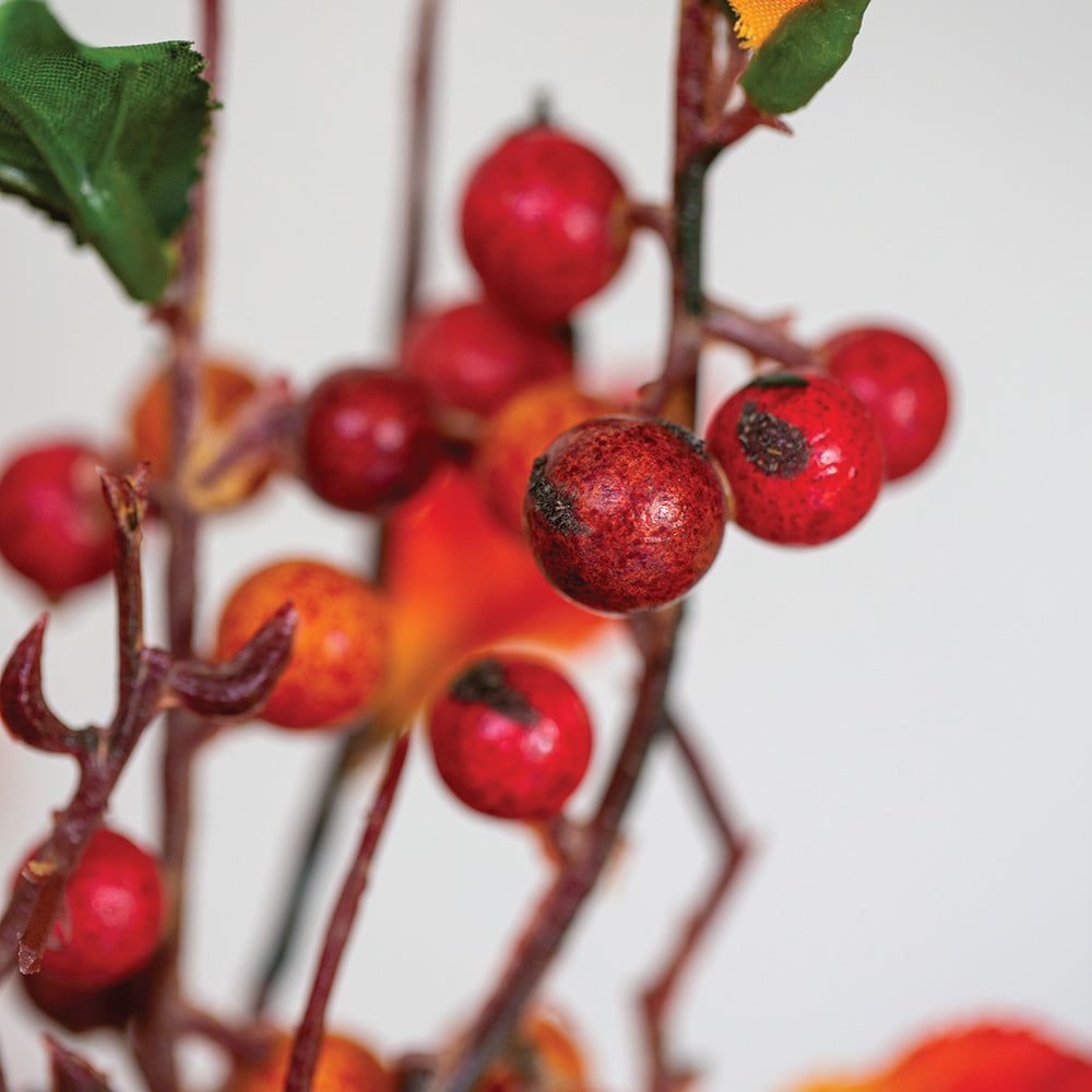 2x Autumn Berry Stems