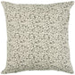 black and cream cushion cover