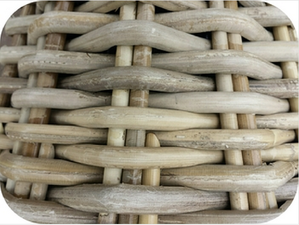 Rattan Log Carrier Basket