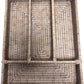 White Wash Rattan Cutlery Storage Tray