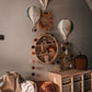 green hot air balloon nursery decor