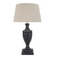 Extra Large Wood Base Table Lamp