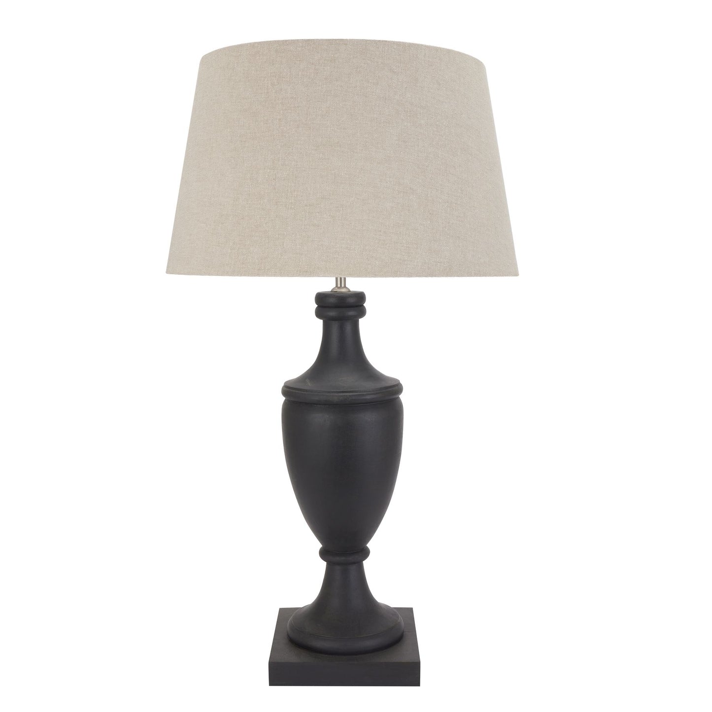 Extra Large Wood Base Table Lamp