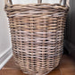 medium round rattan basket