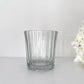 Ribbed Glass Tealight Votive