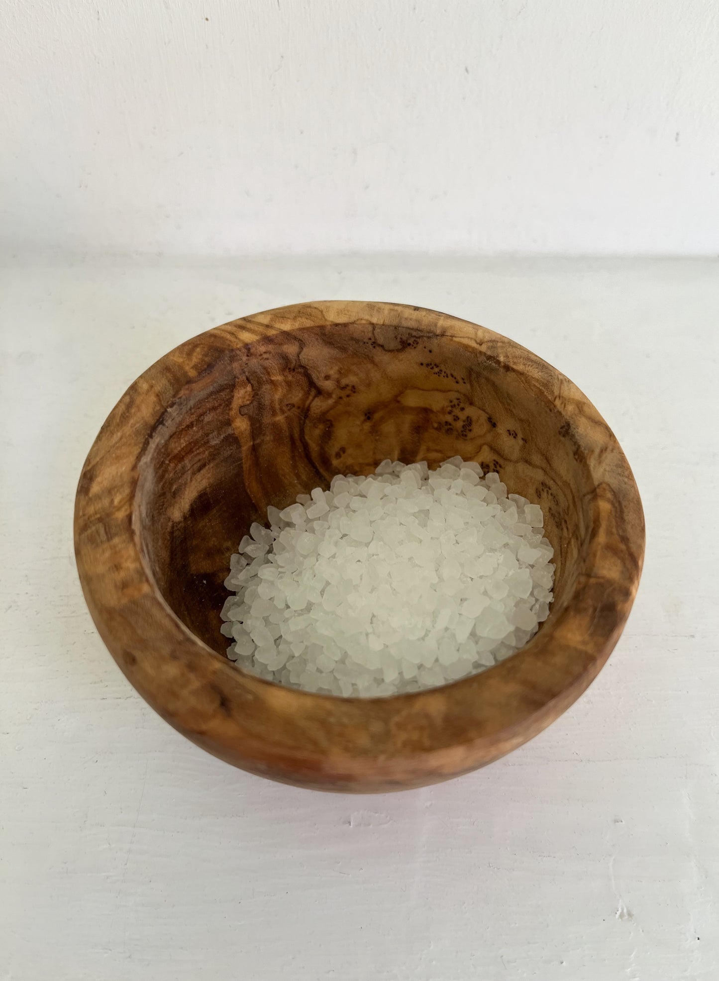 Olive Wood Salt/Pepper Pinch Pot