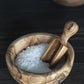 Olive Wood Salt/Pepper Pinch Pot