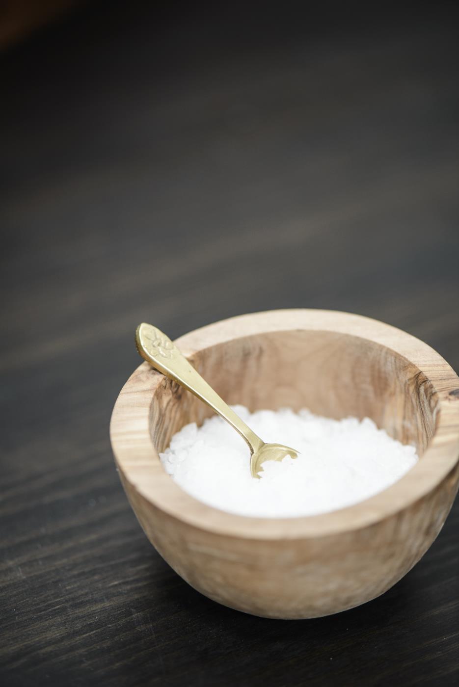 Olive Wood Salt/Pepper Pinch Pot