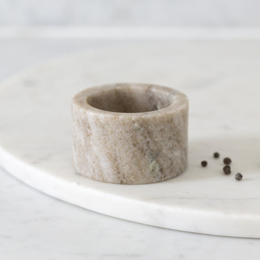 marble salt or pepper cellar